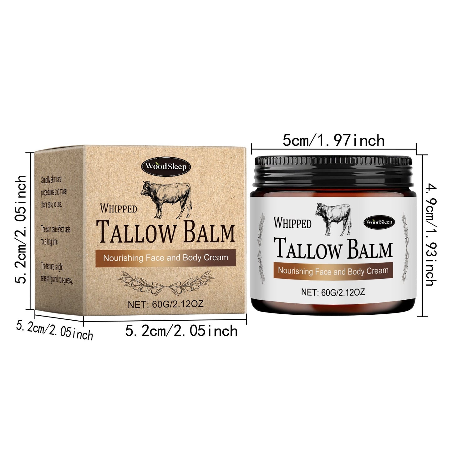 Hydrating Butter Balm Nourishing Skin Care Deep Moisture Cream