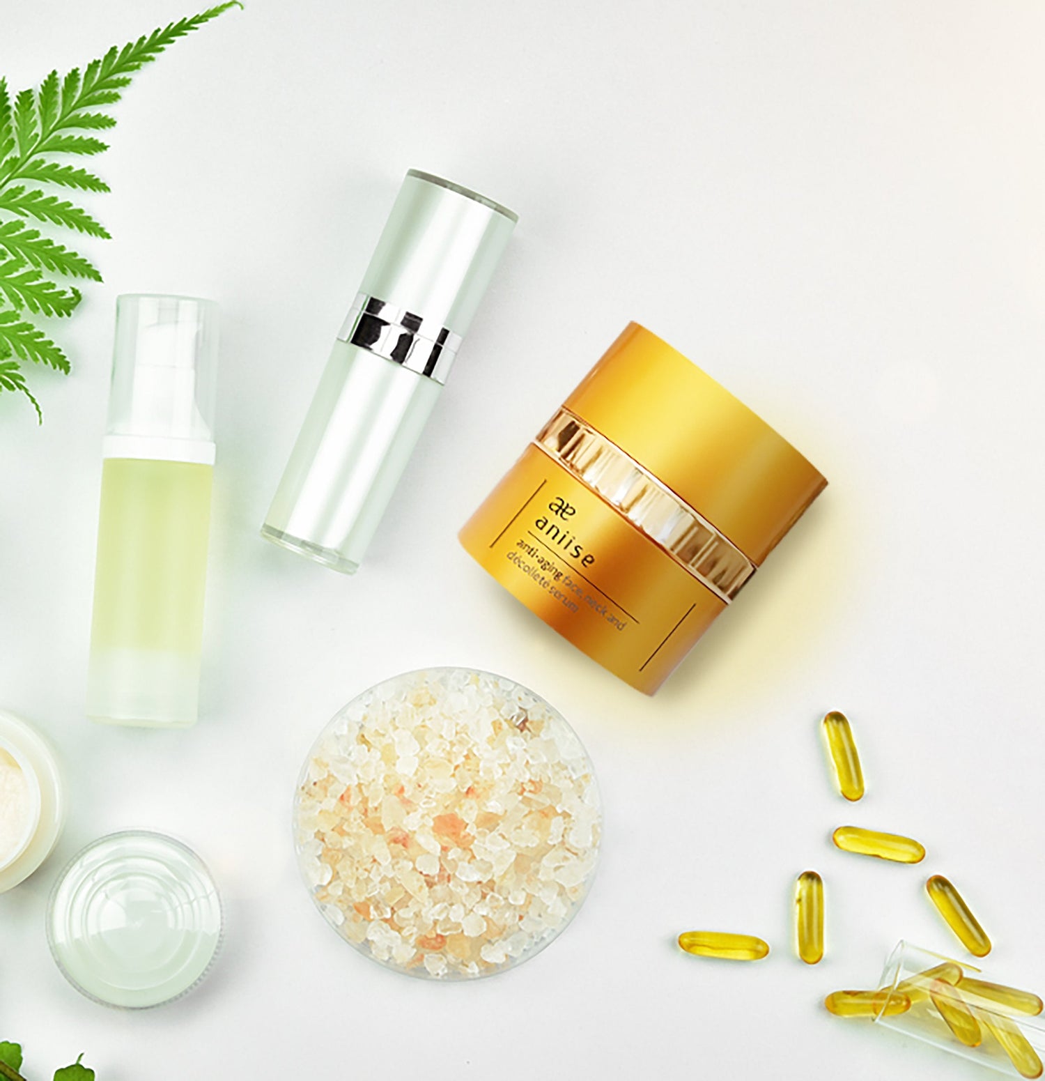 natural serum for shiny healthy skin